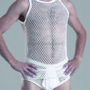 Brynje String Vest/Singlet HEAVYWEIGHT. Net Cotton.Traditional style