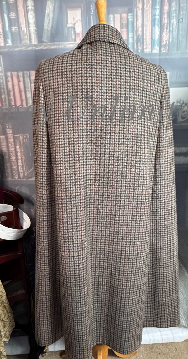 Vintage Gentleman's Inverness Cape or Ulster Cape by Gala Forest . 44-46"/112-117cm (Gala) - Image 8