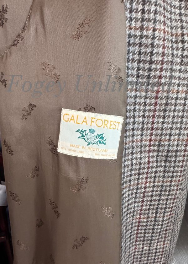 Vintage Gentleman's Inverness Cape or Ulster Cape by Gala Forest . 44-46"/112-117cm (Gala) - Image 4