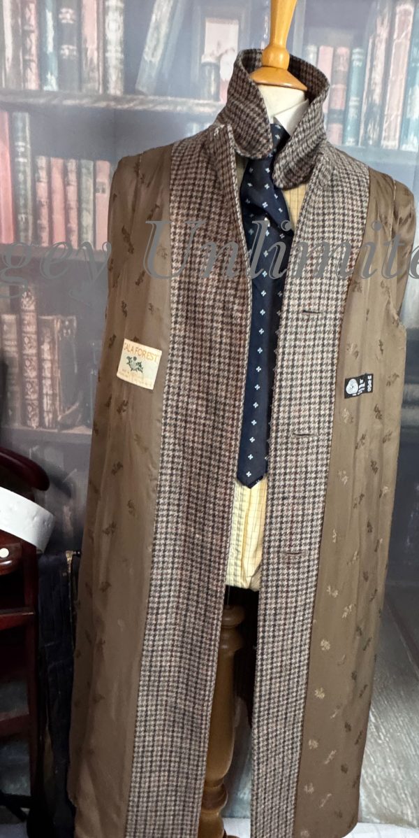 Vintage Gentleman's Inverness Cape or Ulster Cape by Gala Forest . 44-46"/112-117cm (Gala) - Image 2
