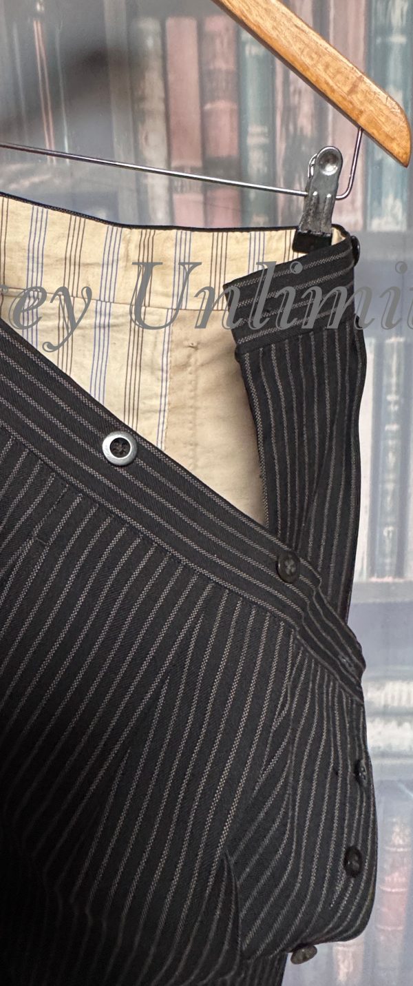 Vintage Moss Bros Piccadilly Stroller / Formal wear 2 piece Tailcoat  Suit 38C/40W/34L (Ref: Moss38C) - Image 2