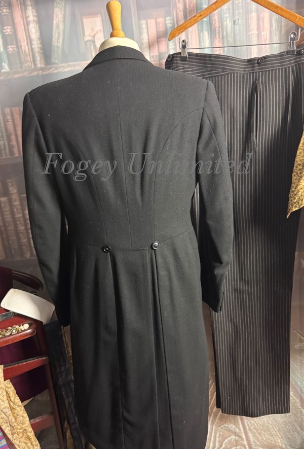 Vintage Moss Bros Piccadilly Stroller / Formal wear 2 piece Tailcoat  Suit 38C/40W/34L (Ref: Moss38C) - Image 15