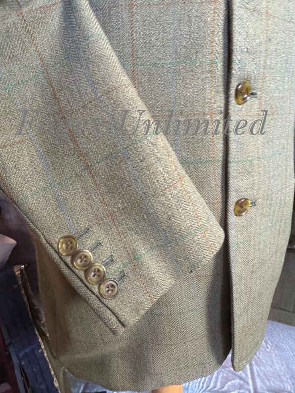 Vintage Bespoke 4 Piece Tweed Suit 41"Chest /36waist. (Ref: ATMcG) - Image 19