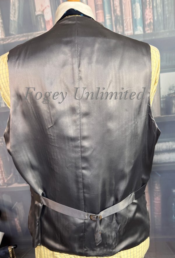 Vintage Merage Grey Doeskin Wool Waistcoat/Vest. Chest  44"/112cm (Ref:DGLG44a) - Image 3
