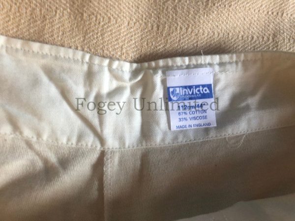 Vintage Heavy Wool Long Johns Brace Tapes, Yoke Front Ribbed Cuffs - Image 7