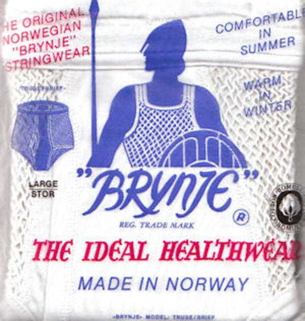 Brynje of Norway Traditional String/Net Cotton Briefs/ Y Fronts LIGHTWEIGHT - Image 2