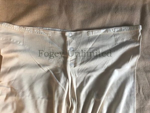 Vintage Heavy Wool Long Johns Brace Tapes, Yoke Front Ribbed Cuffs - Image 10