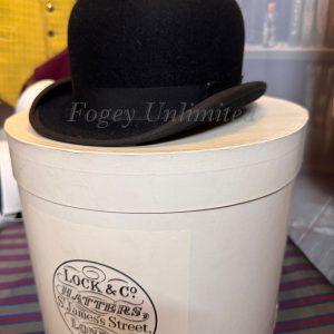 Vintage Lock & Co Equestrian Bowler Hat Size 6 3/4" (LK634)