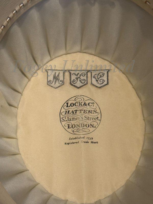 Vintage Lock & Co Equestrian Bowler Hat Size 6 3/4" (LK634) - Image 6