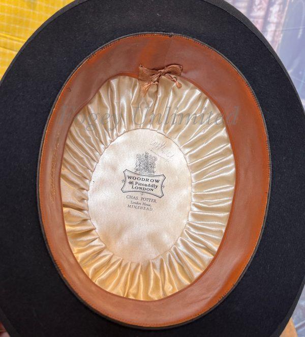 Vintage Woodrow Bowler Hat Size 6 7/8" with Box (WD678) - Image 6