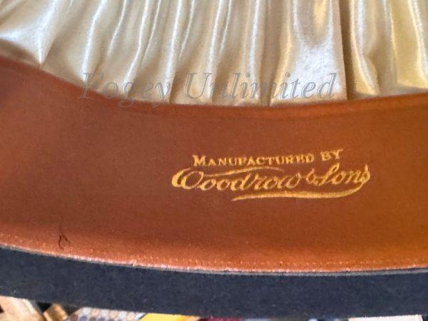 Vintage Woodrow Bowler Hat Size 6 7/8" with Box (WD678) - Image 9