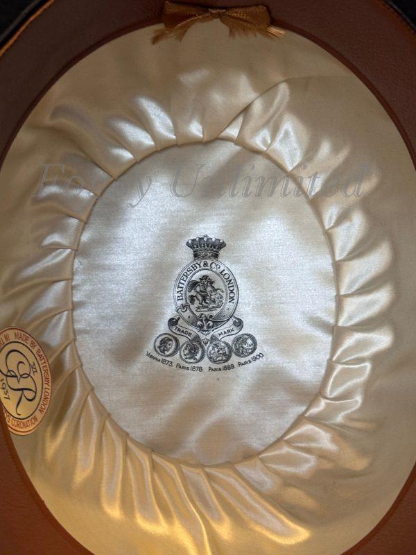 Vintage Battersby Bowler Hat Size 7" Dated 1937 (BATT37) - Image 7
