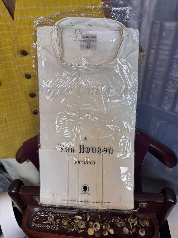 Vintage New in packet Van Heusen Collarband Shirt for your Stiff collar 15" - Image 3