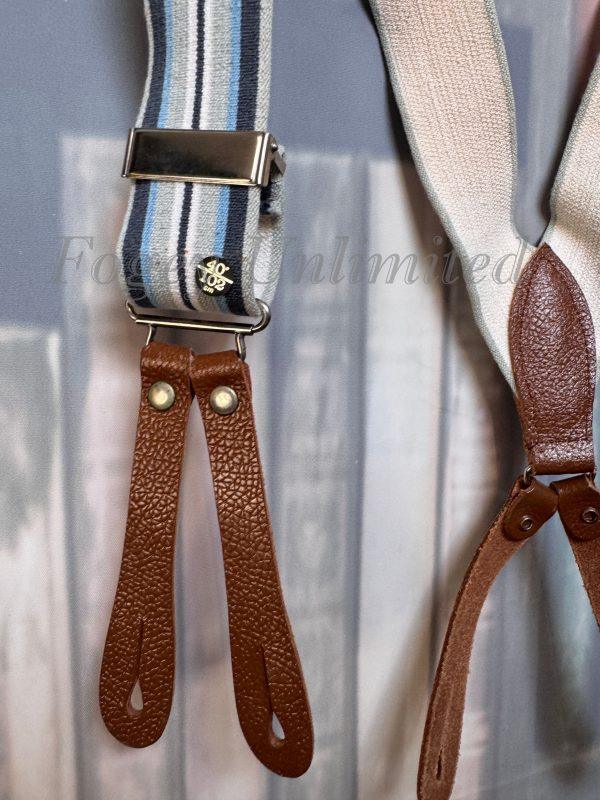 Vintage Button end Braces/Suspenders. Various Styles and Colours. (Ref:DR1a) - Image 9