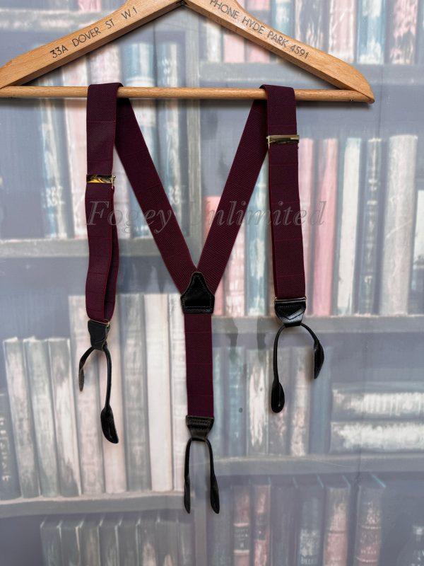 Vintage Button end Braces/Suspenders. Various Styles and Colours. (Ref:DR1a) - Image 10