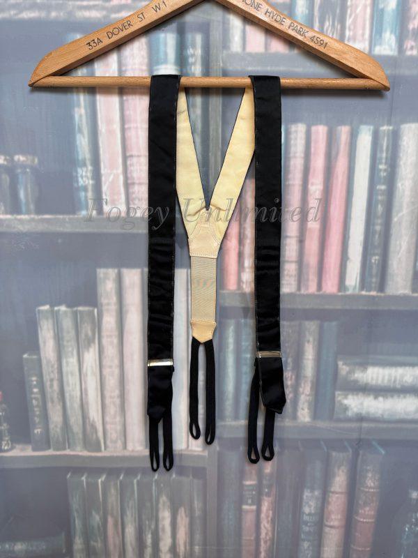 Vintage Albert Thurston Moire Barathea Formal Braces/Suspenders. Rare Unusual style - Image 3