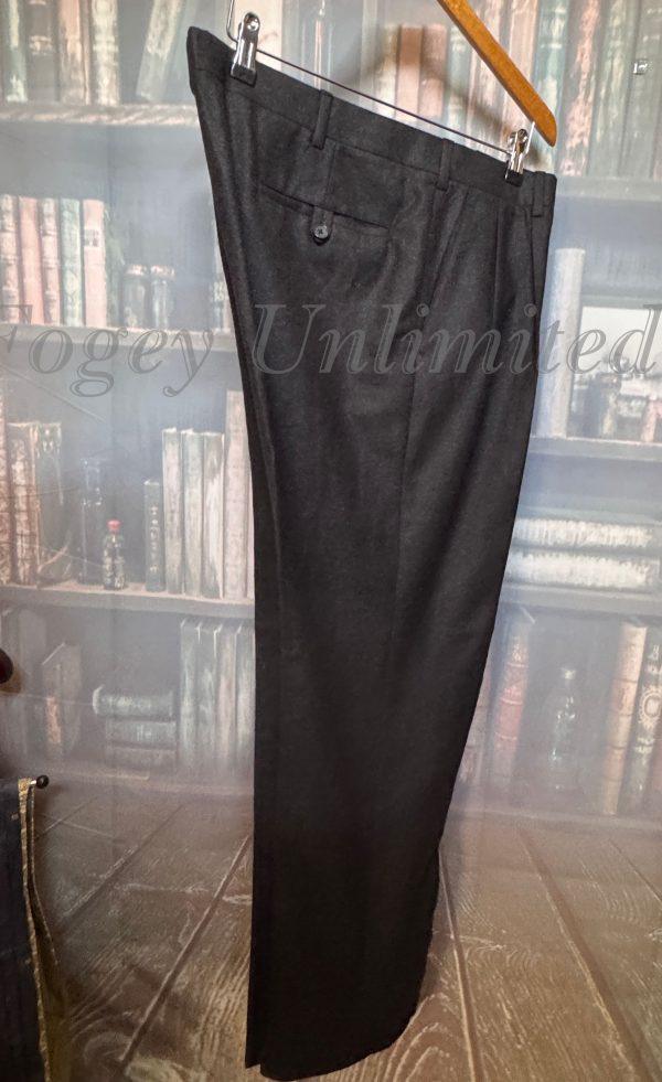 Vintage Bespoke Almost Black 3 Piece Suit 42"Chest /37" waist. (Ref: PKUTD) - Image 4