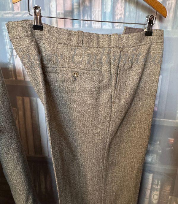 Vintage Bespoke R. Wildeman  1980 3 Piece Suit 42"Chest /38" waist. (Ref: PKWLD) - Image 7