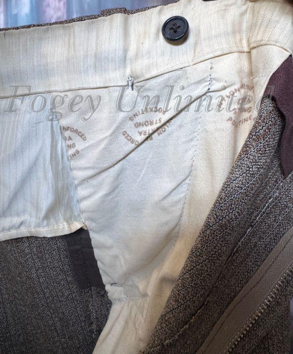 Vintage Bespoke R. Wildeman  1980 3 Piece Suit 42"Chest /38" waist. (Ref: PKWLD) - Image 9