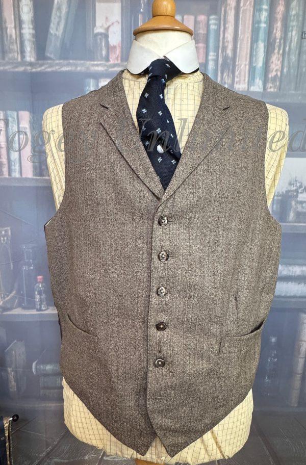 Vintage Bespoke R. Wildeman  1980 3 Piece Suit 42"Chest /38" waist. (Ref: PKWLD) - Image 12