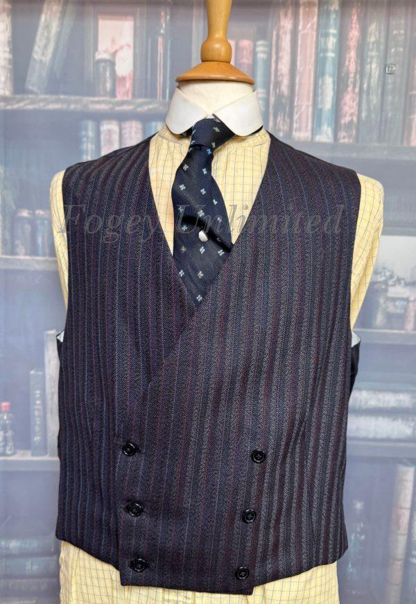 Vintage Bespoke Charles Barrow 1989 3 Piece Suit 40"Chest /37" waist. (Ref: PKBAR) - Image 8