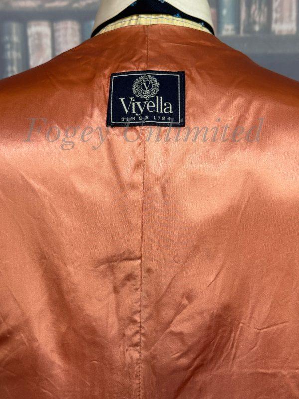 Vintage Viyella Tattersall Wool Doeskin Waistcoat/vest 44"/112cm Chest (VY44T) - Image 5