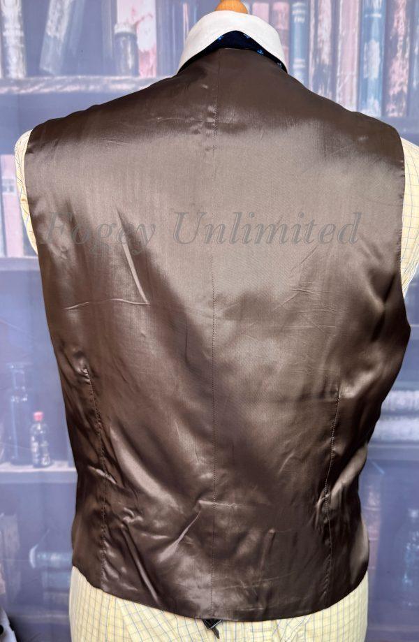 Vintage Austin Reed Fawn Coloured Wool Doeskin Waistcoat/vest 40"/102cm Chest (HSAR40) - Image 5