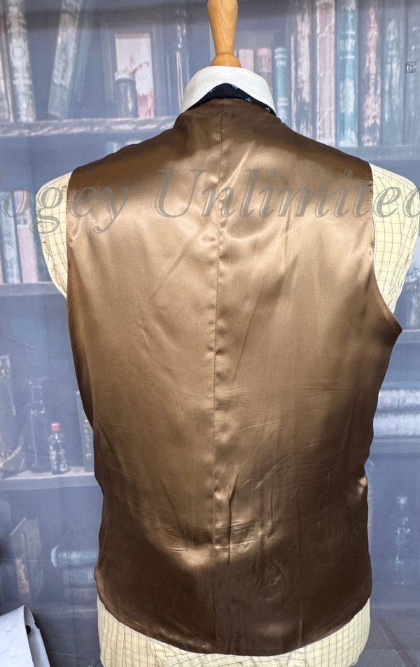 Vintage Fawn Coloured Wool Doeskin Waistcoat/vest 40"/102cm Chest (HST40) - Image 2