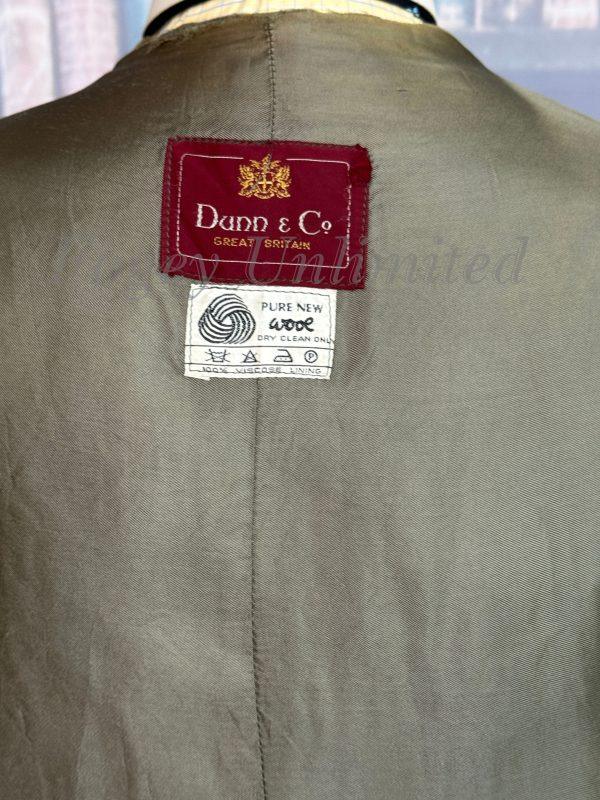 Vintage Dunn & Co Dove Grey Coloured Wool Doeskin Waistcoat/vest 38"/97cm Chest (DN38G) - Image 5