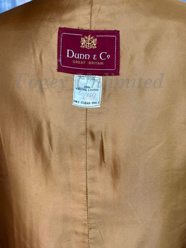 Vintage Dunn & Co Tattersall Wool Doeskin Waistcoat/vest 40"/102cm Chest (DNTS20) - Image 2