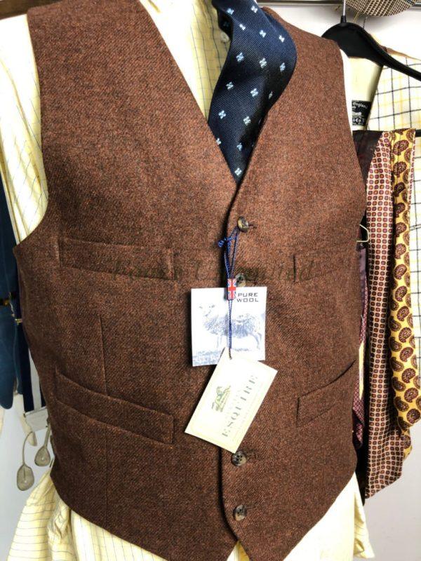 Traditional Wool Ross Waistcoats/Vests from Gurteen - Image 4