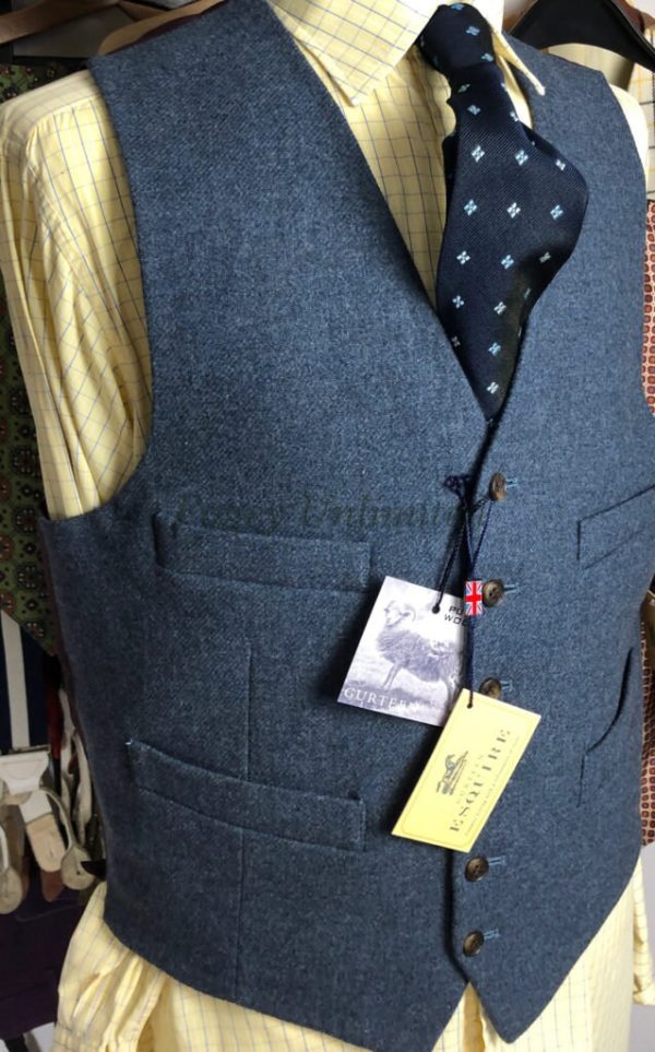 Traditional Wool Ross Waistcoats/Vests from Gurteen - Image 10