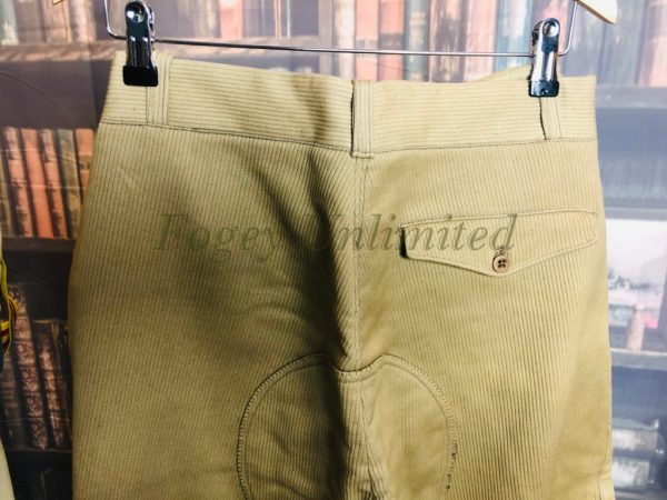 Brand New Unworn Vintage Breeches Jodhpurs. Bedford Cord Heavyweight. W30"/76cm - Image 4