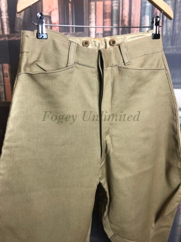 Brand New Unworn Vintage Breeches Jodhpurs. Bedford Cord Heavyweight. W30"/76cm - Image 8