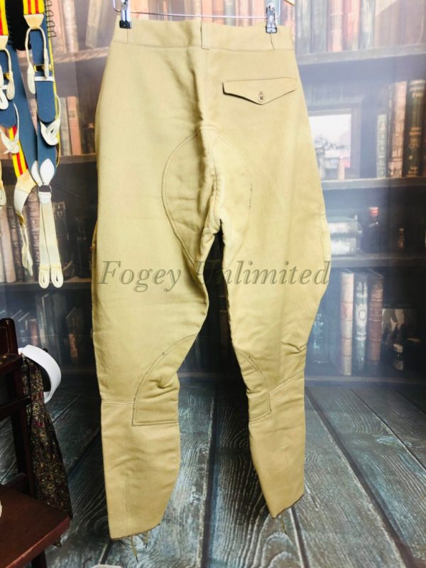 Brand New Unworn Vintage Breeches Jodhpurs. Bedford Cord Heavyweight. W30"/76cm - Image 3