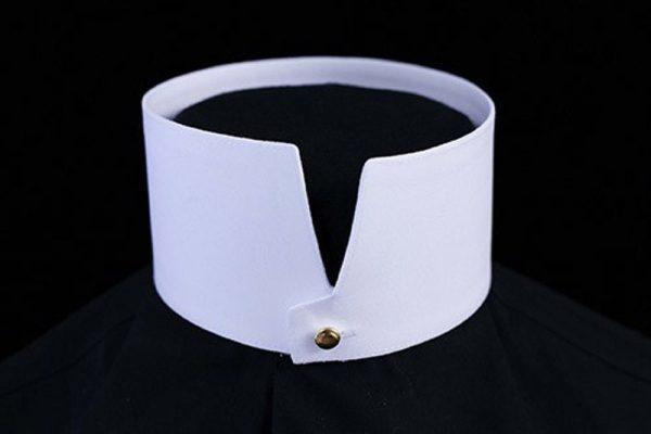 HIGH Imperial Stiff Detachable Shirt Collar 2 1/2" High for your Collarband shirt