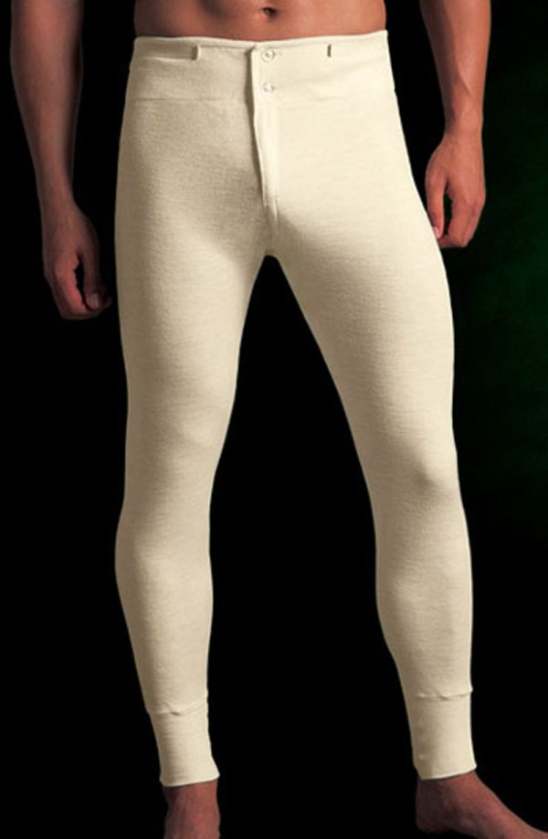 Traditional Long Johns with Yoke/button front and Brace Tapes - Image 10