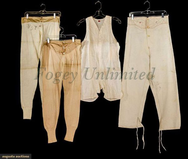 Traditional Long Johns with Yoke/button front and Brace Tapes - Image 5