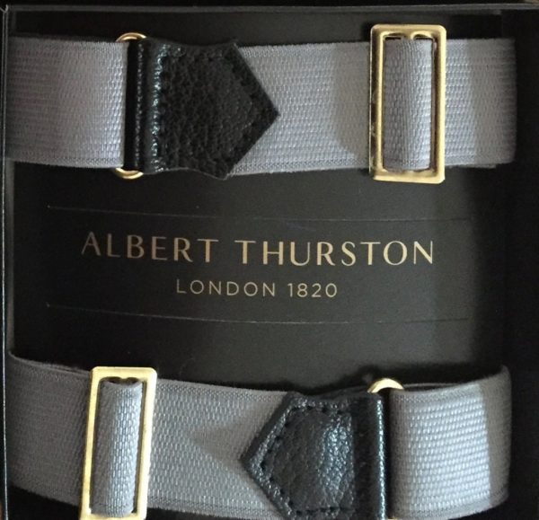 Albert Thurston Adjustable Elastic ARMBANDS /Garters for your shirt sleeves. Colour options available - Image 3