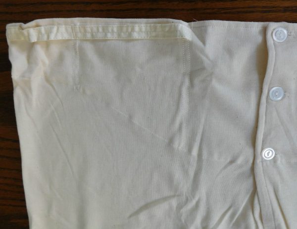 Traditional Long Johns with Yoke/button front and Brace Tapes - Image 8