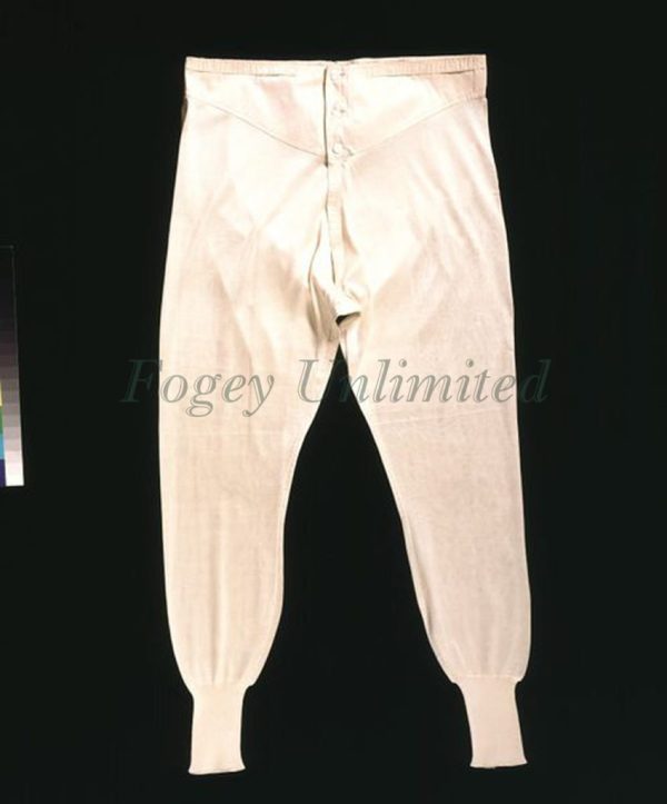 Traditional Long Johns with Yoke/button front and Brace Tapes - Image 4