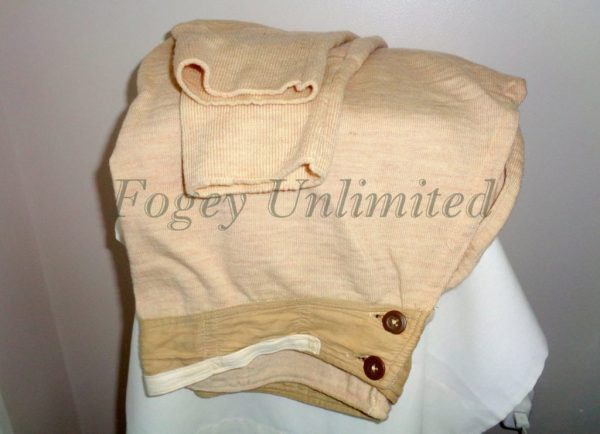 Traditional Long Johns with Yoke/button front and Brace Tapes - Image 3