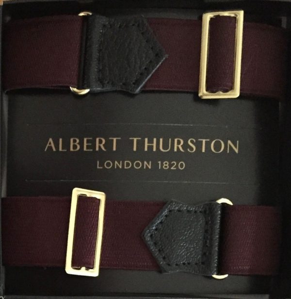 Albert Thurston Adjustable Elastic ARMBANDS /Garters for your shirt sleeves. Colour options available - Image 2
