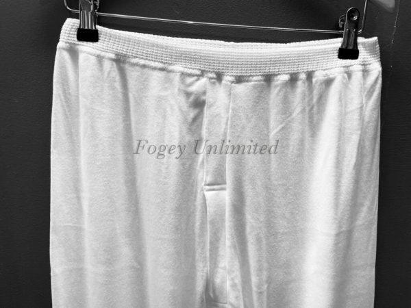High Cross Superwhite Combed Cotton Long Johns Elastic waist - Image 2
