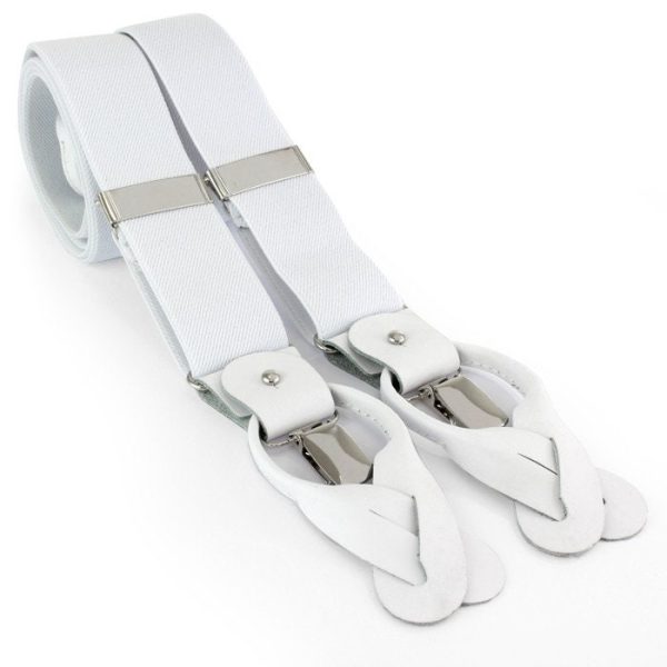 BRACES Traditional style Button or Clip on Combination Braces Suspenders pattern - Image 5