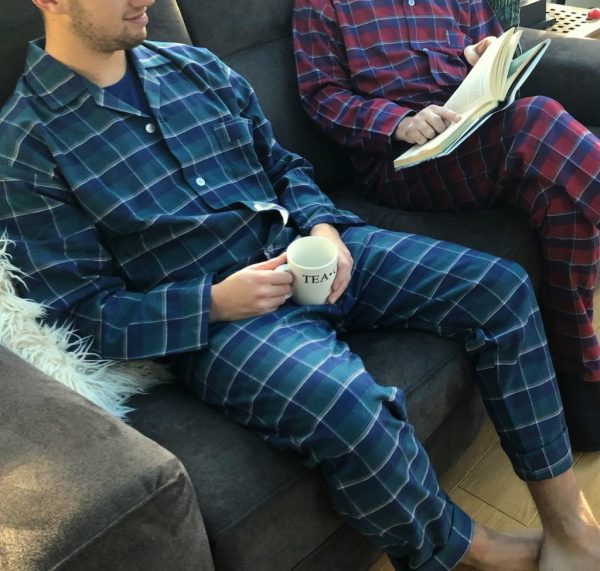Traditional style Pyjamas. Brushed Flannel.. By Somax (Ref:MS29EW) - Image 3