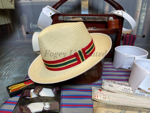The Christy's Panama Hat. A Proper Genuine Panama For Your Summer Activities. No. 4 Band  7 1/4 (59cm)