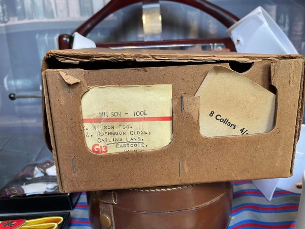 A Vintage Cardboard Box For Collars. Storage For Your Collars. Several Choices - Image 8