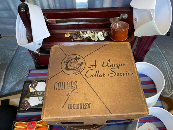 A Vintage Cardboard Box For Collars. Storage For Your Collars. Several Choices - Image 7