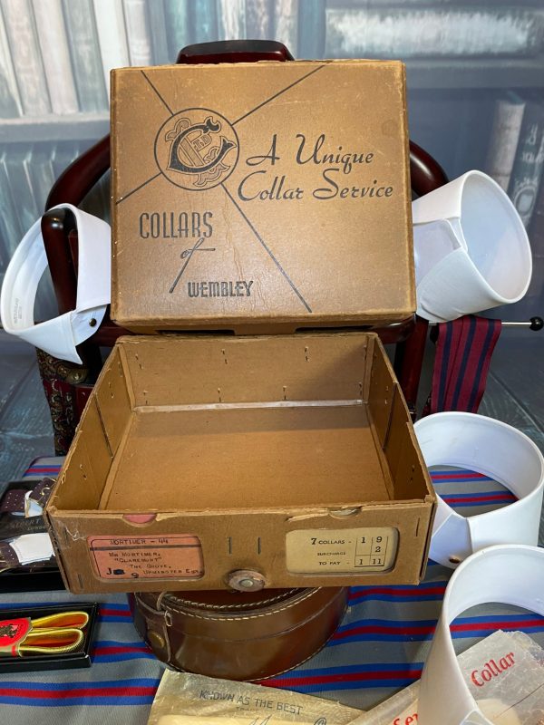 A Vintage Cardboard Box For Collars. Storage For Your Collars. Several Choices - Image 5
